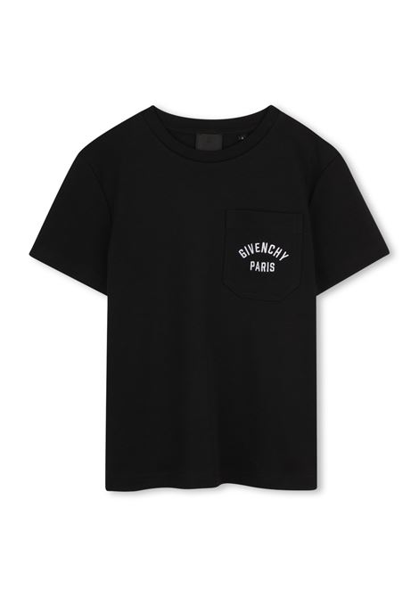 T-shirt con logo GIVENCHY KIDS | H3112209B